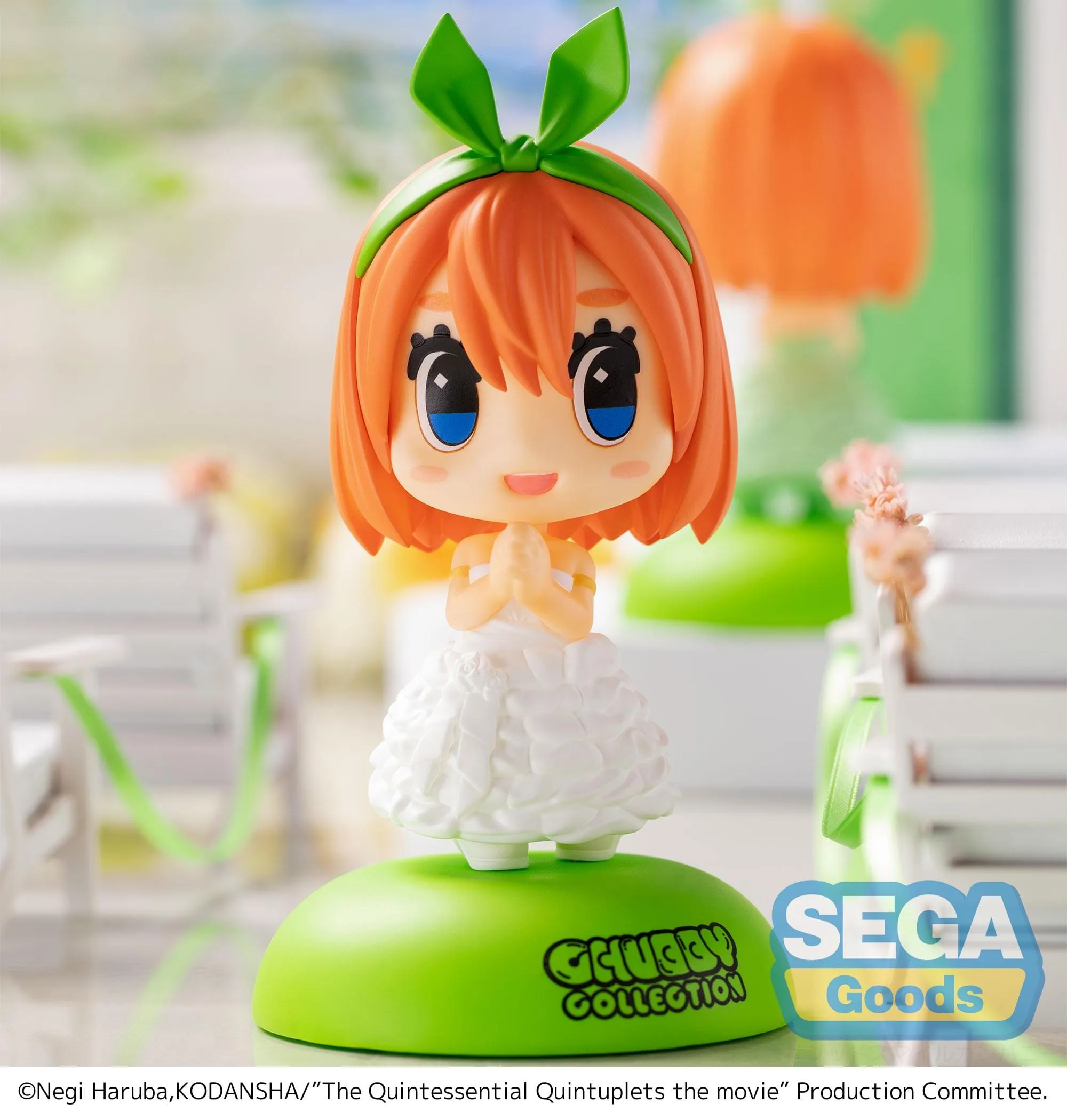 Crystal Figure SEGA The Quintessential Quintuplets Movie CHUBBY COLLECTION MP Figure Yotsuba Nakano