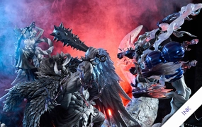 One Piece - The Raid on Onigashima (Ink Version) 1/6 Scale Statue Egyptian Art