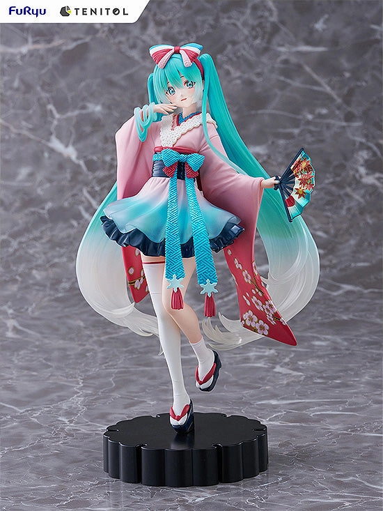 Pearlescent Shine Hatsune Miku TENITOL Hatsune Miku NEO TOKYO Series KIMONO