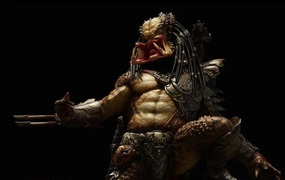 Predator Warrior 1/3 Scale Statue Famous Painting