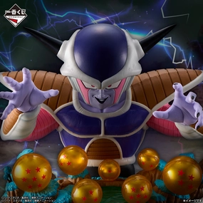 Ichiban Kuji Dragon Ball VS Omnibus CROSS - E Prize Frieza Evil Emperor Diorama Figure Chibi Figure International Brand