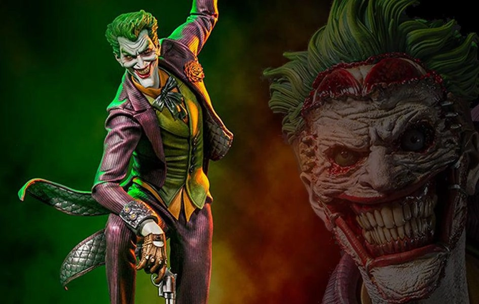 Joker 1/3 Prime Scale Statue DC Comics Vintage Collectible Limited Object