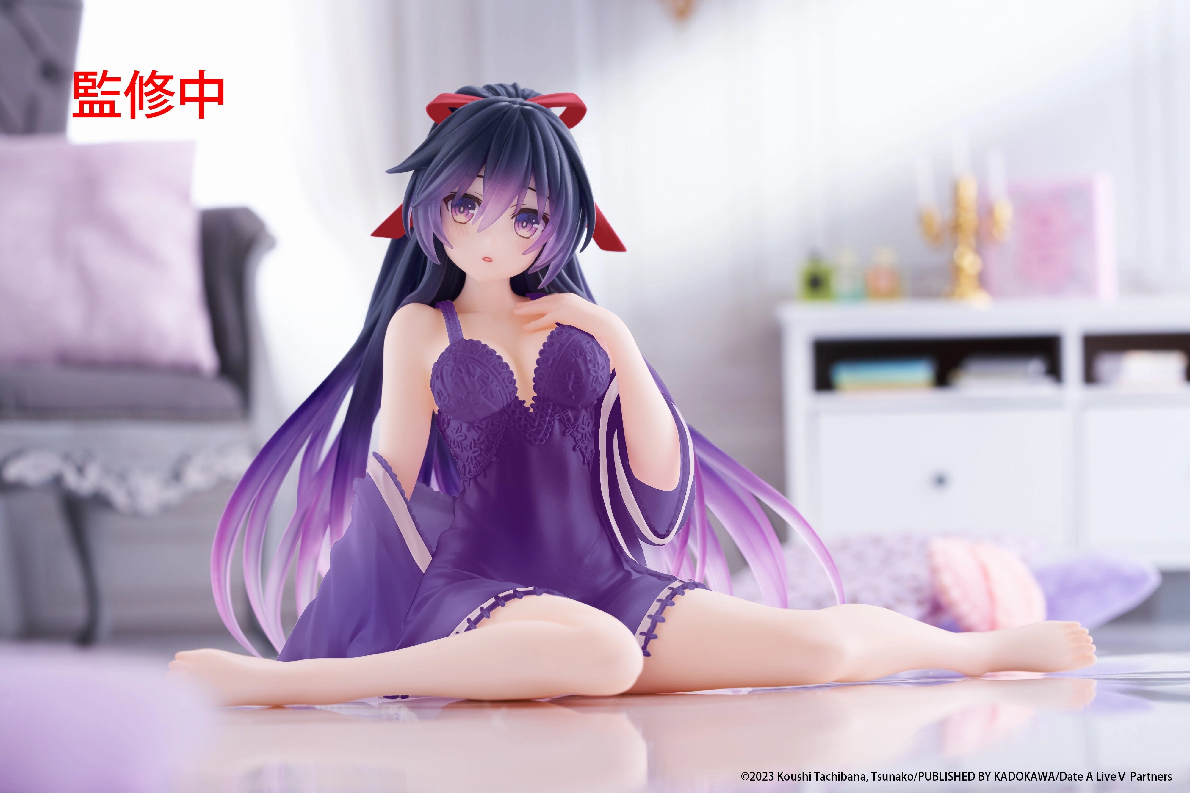 Movie Object Chibi Vinyl Collectible Date A Live V Desktop Cute Figure Tohka Yatogami Nightwear Ver Renewal