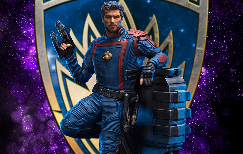 PVC Unit Lasting Value Guardians of the Galaxy Vol. 3 - Star Lord Art Scale 1/10