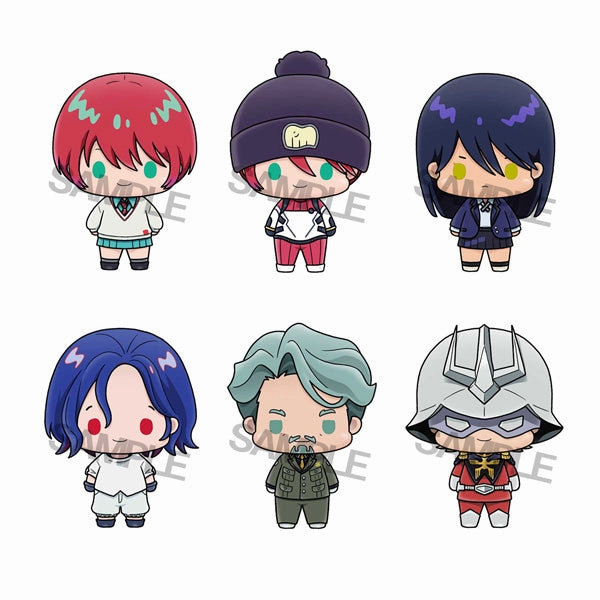 CHOKORIN COLLECTION Mobile Suit Gundam GQuuuuuuX set (SET of 6pcs) Winter Decoration Award Trophy