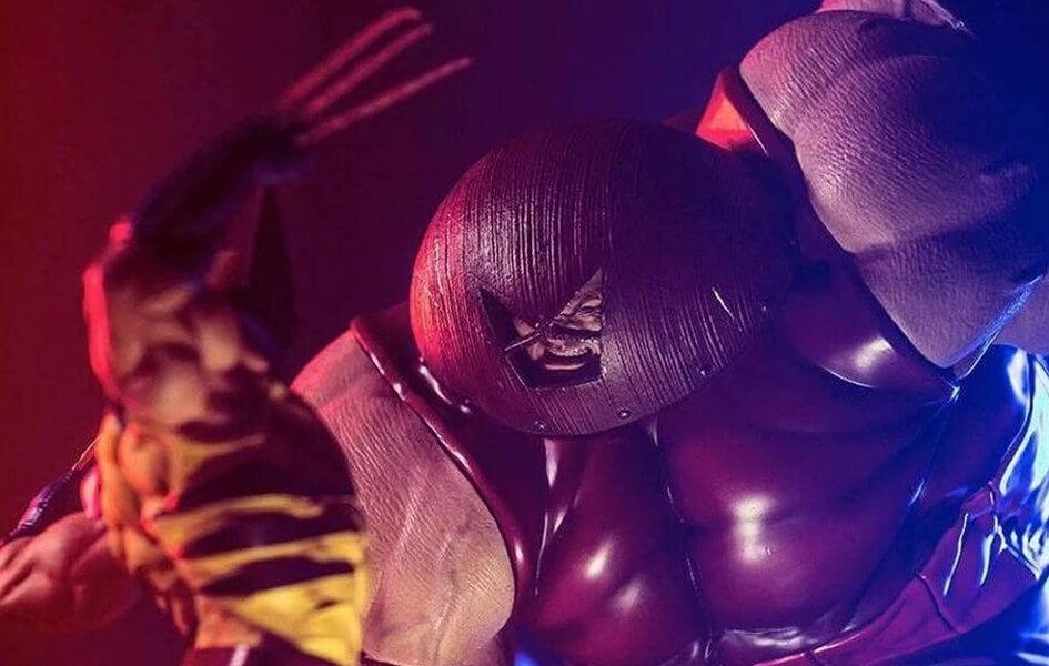 Wolverine Vs. Juggernaut 1/6 Statue Battle Diorama Miniature World