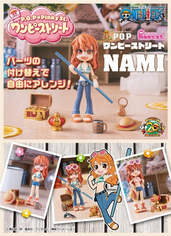 P.O.P??Pinky:st ONE PIECE STREET NAMI Robot Hobby