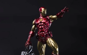 Classic Iron Man 1/4 Scale Statue Limited Display Vinyl Decor