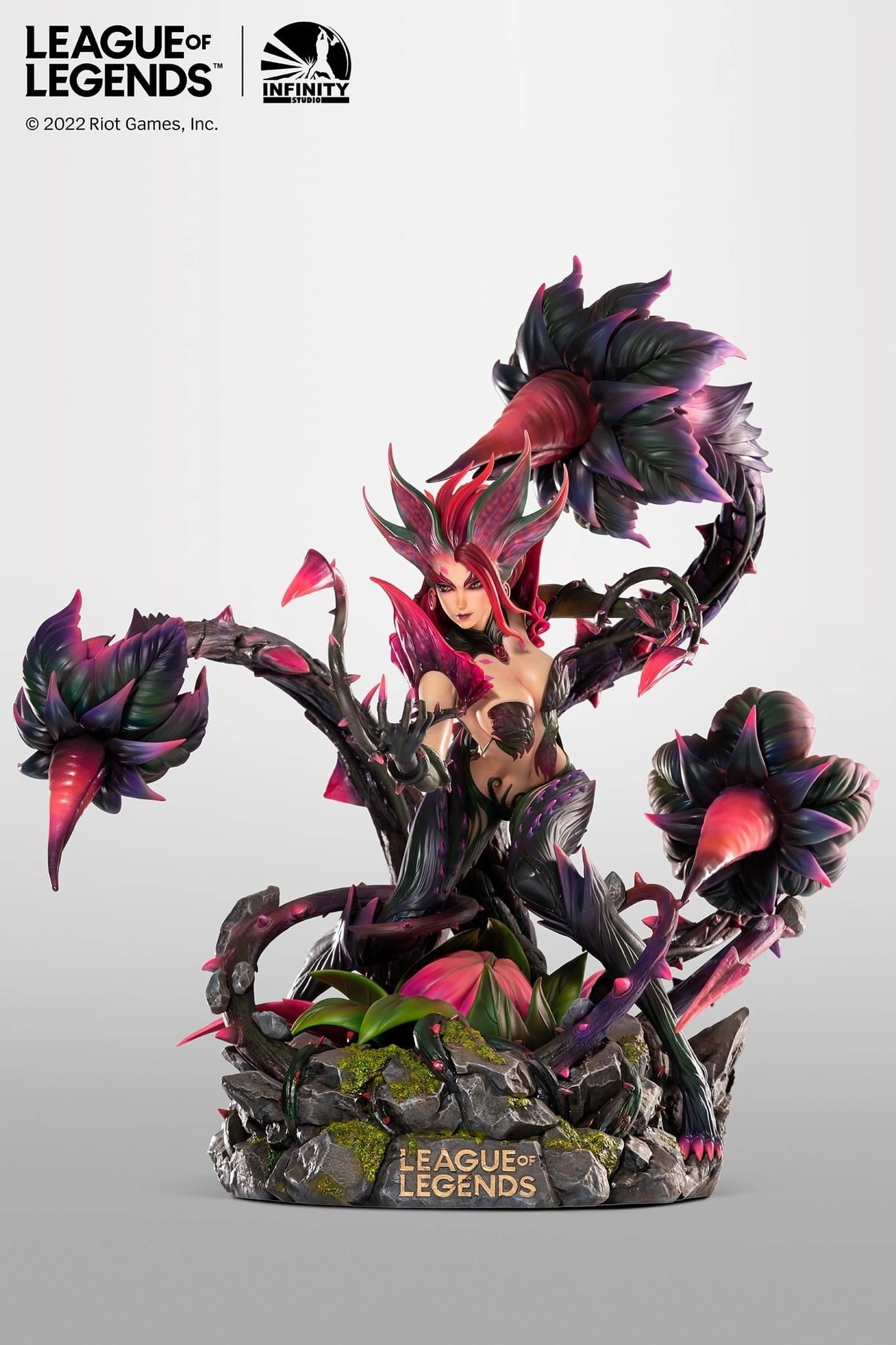 League of Legends - Rise Of The Thorns Zyra 1/4 Scale Statue Pop Art