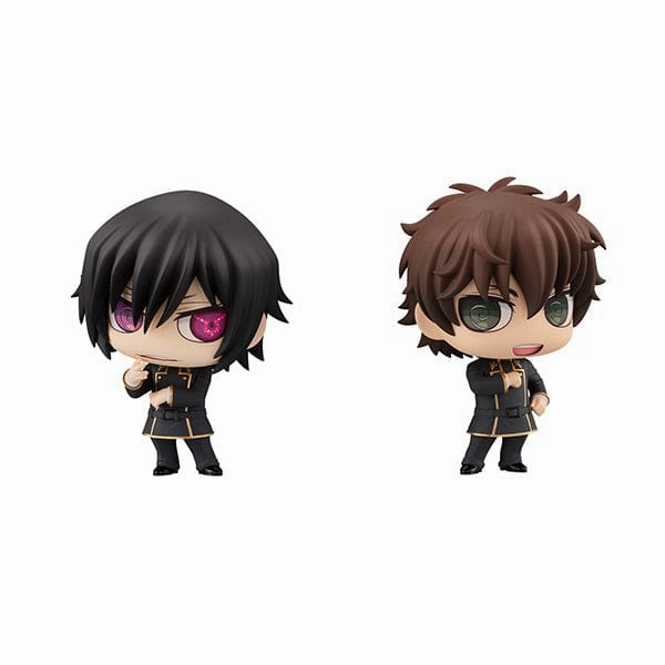 Miniature Hobby Code Geass Lelouch of the Rebellion ChimiMega Buddy Series Lelouch Vi Britannia & Suzaku Kururugi Set