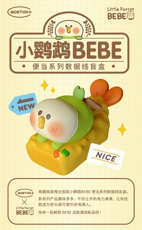 Smart Toy MOETCH x BEBE - Little Parrot BEBE Bento : Cable USB-Type C