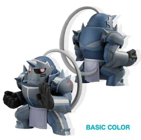 FURYU FULLMETAL ALCHEMIST Alphonse Elric Normal Colour TOONIZE figure Vinyl Decor Age Appropriate