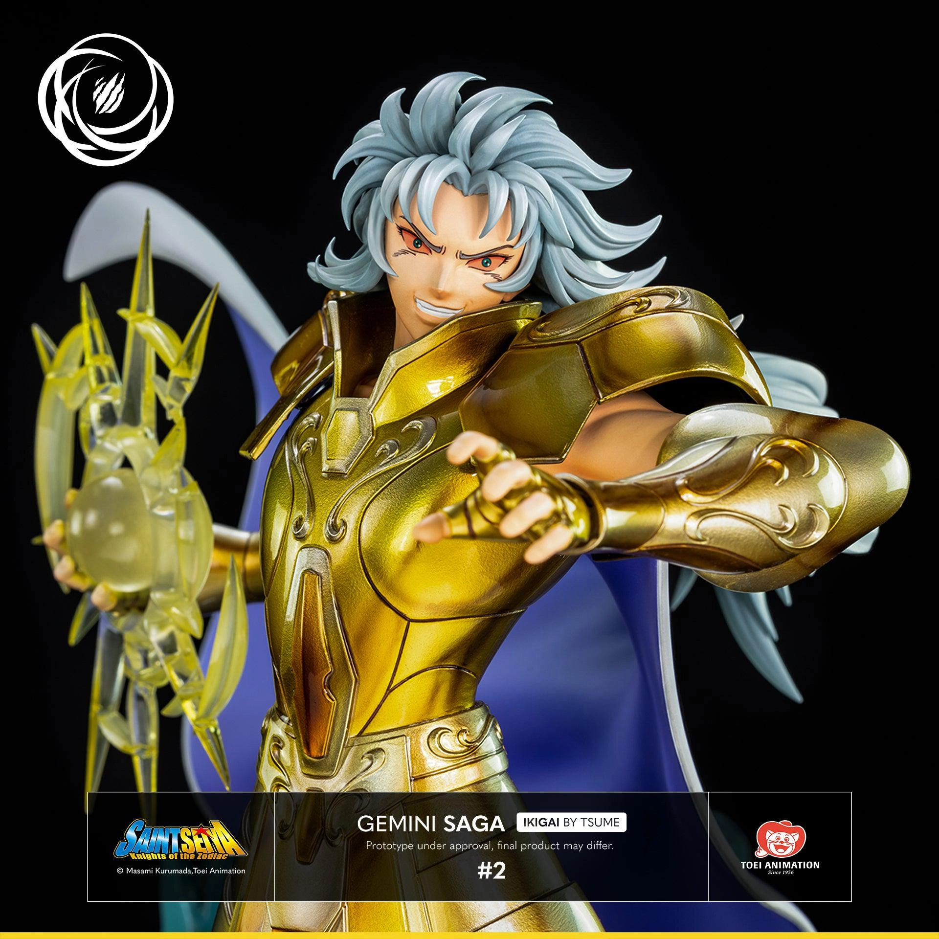 Premium Goods Anime Collectible Gemini Saga Ikigai 1/6 Scale Statue
