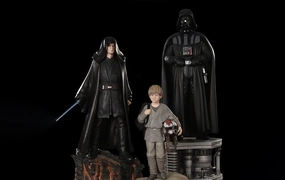 Darth Vader 1/4 Scale Premium Statue SET Fashion Doll