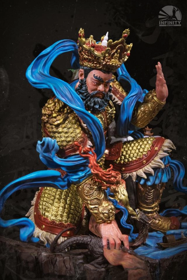 Science Model Guardian of Heaven Statue - COLOR