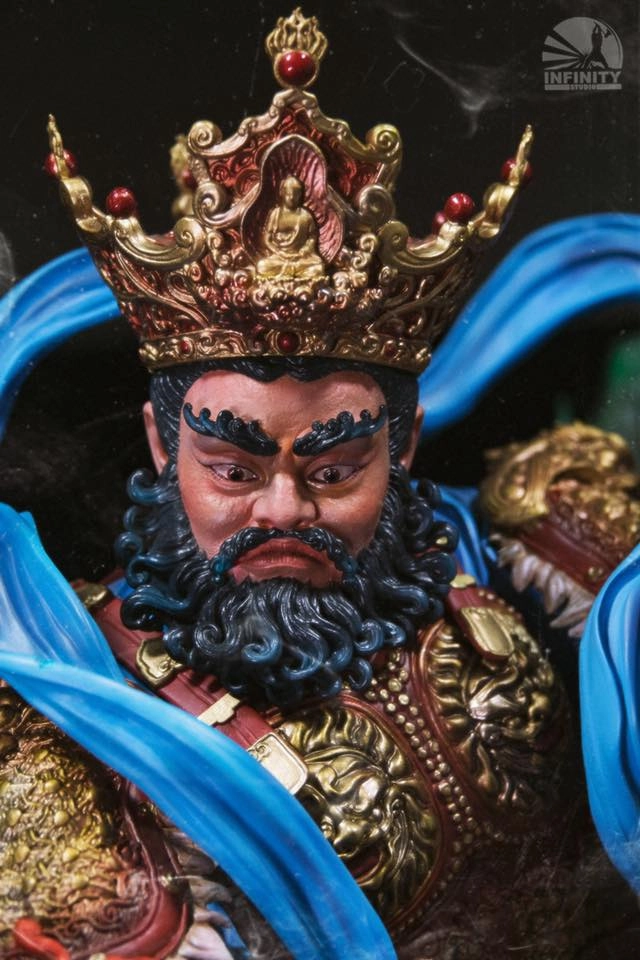 Chibi Collectible Critically Acclaimed Guardian of Heaven Statue - COLOR