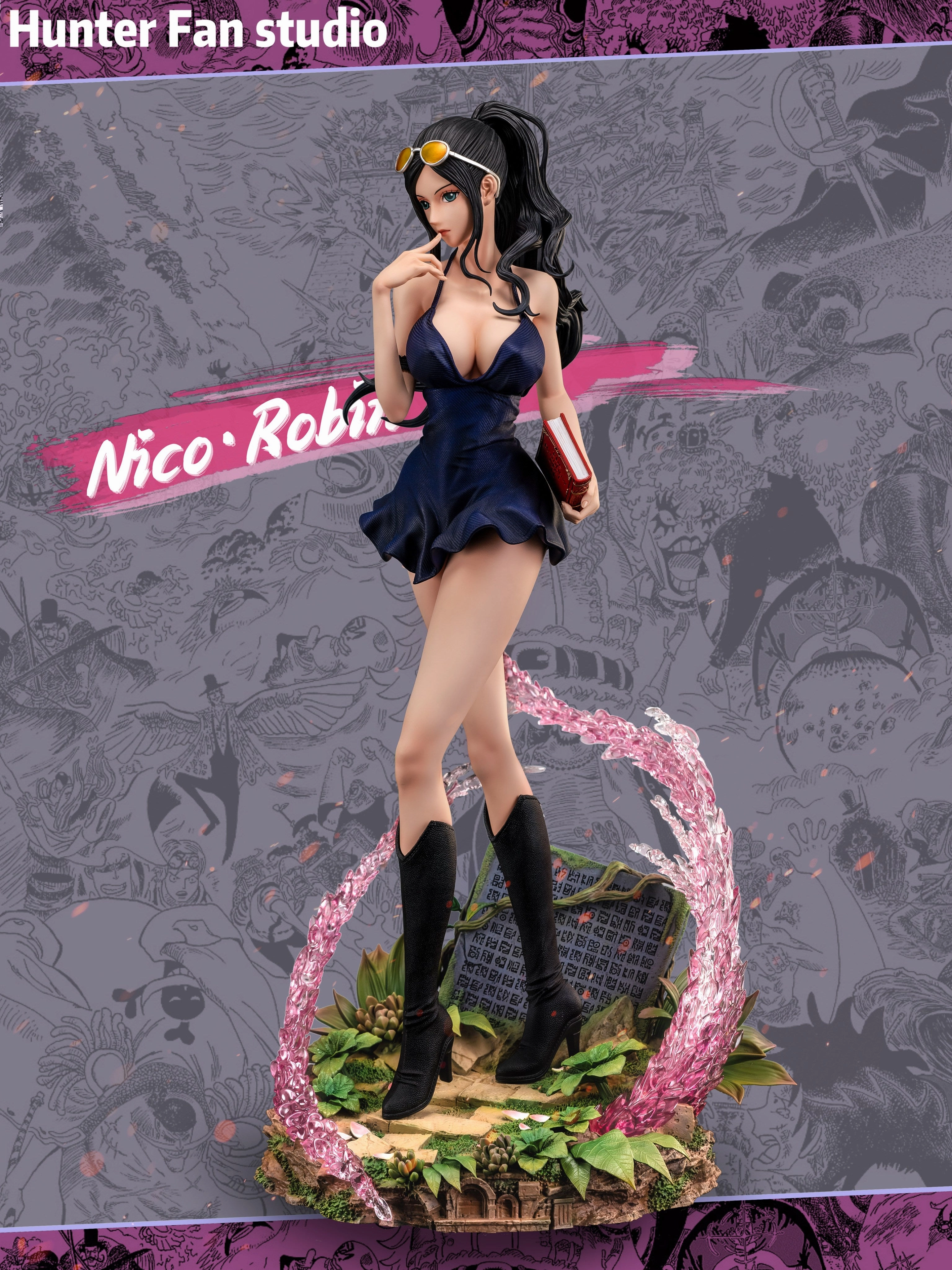 One Piece -  Women's Resonance Series - Nico Robin 1/4 Scale Statue Famous Painting Folk Art