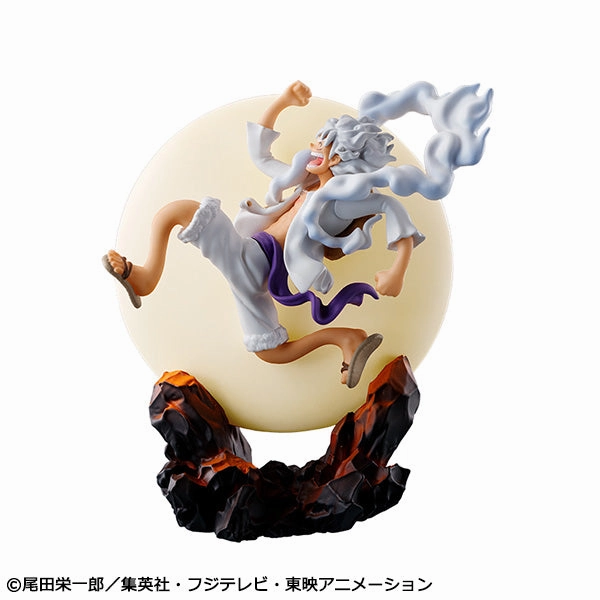 Art Figure Vinyl Article PETITRAMA SERIES LOGBOX RE BIRTH ONE PIECE GEAR 5 Special Set