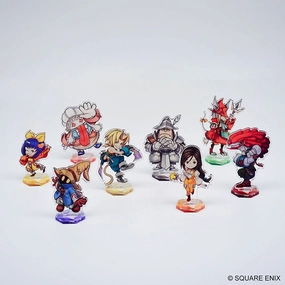 Dorm Room Gift For Him Final Fantasy IX Acrylic Stand - Mini Acrylic Stand Collection Complete Set of 8 Types