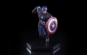 Captain America Age Of Ultron 1/10 Scale Statue by Iron Studios Action Piece Miniature Hobby