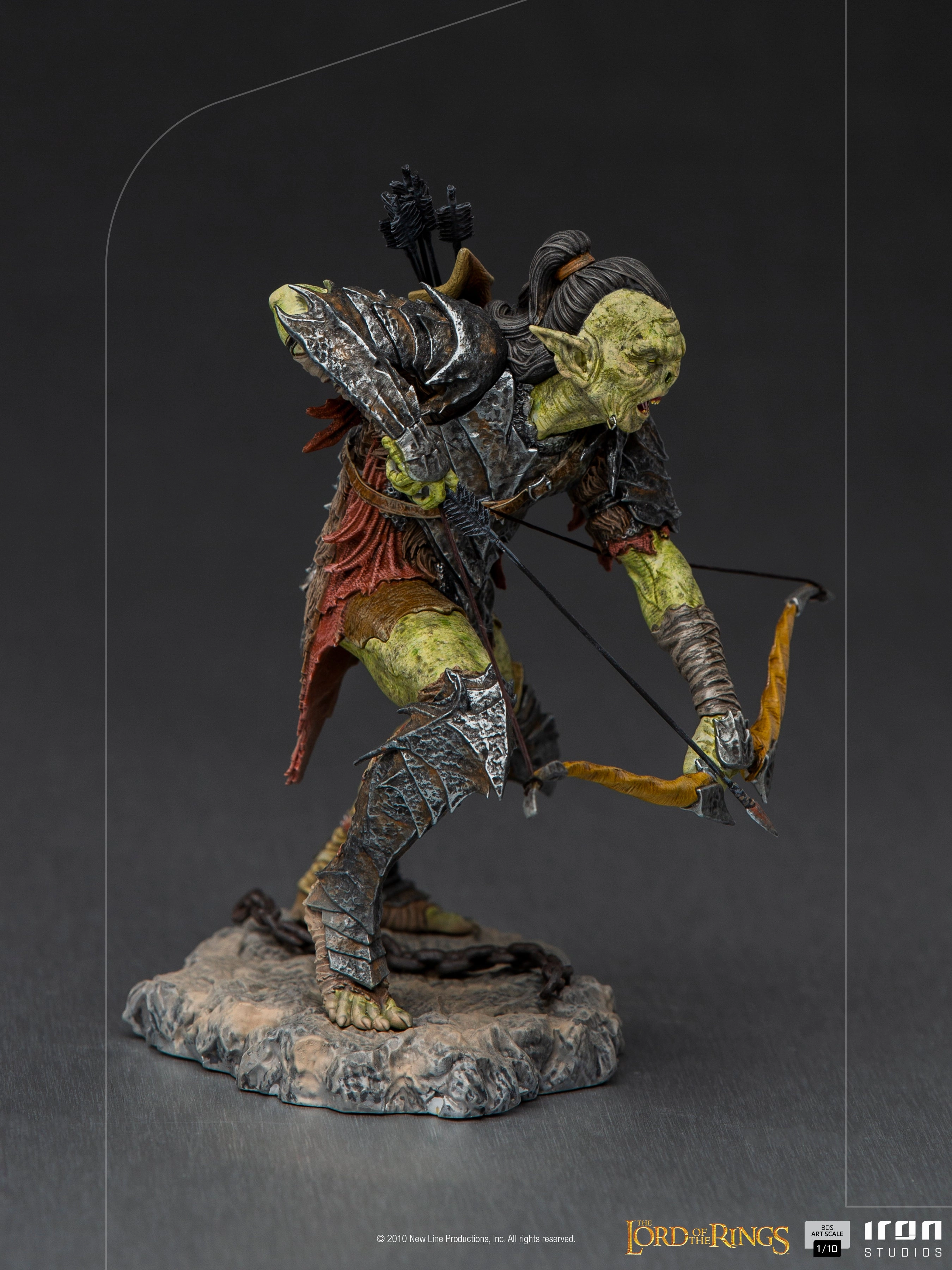 Archer Orc BDS Art Scale 1/10 - Lord of the Rings Small Statue Action Toy