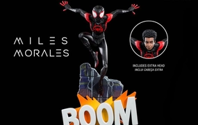 Dinosaur Model Robot Collectible Miles Morales BDS 1/10 Art Scale Statue