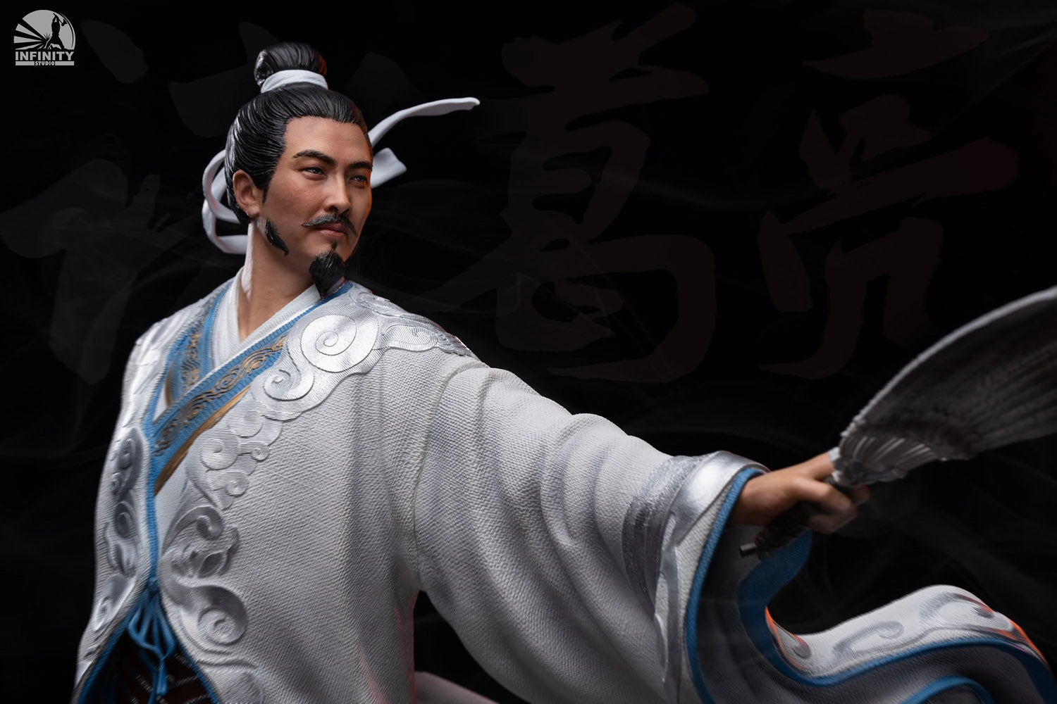 The Three Kingdoms Series - Zhuge Liang 1/4 Scale Statue Wildlife Model Domestic Pet