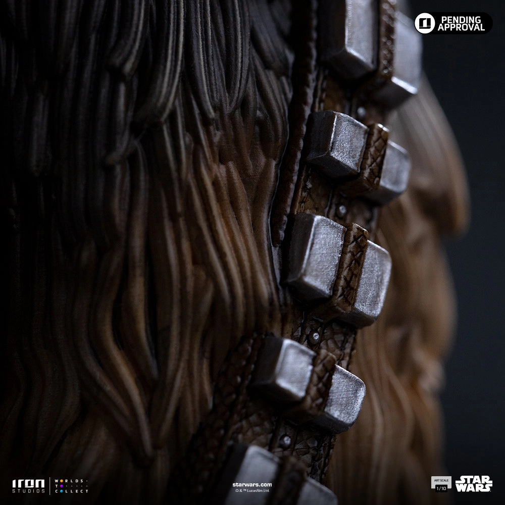 Return of the Jedi - Star Wars Chewbacca & Tokkat Art Scale 1/10 Paper Model Epoxy Resin