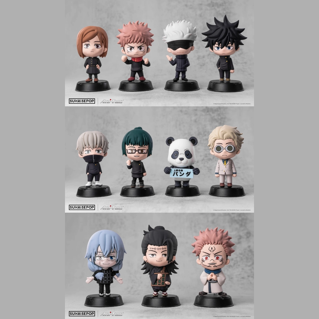Jujutsu Kaisen 3D Foam Figurine w/ Stand Mythology Art Silver Coated