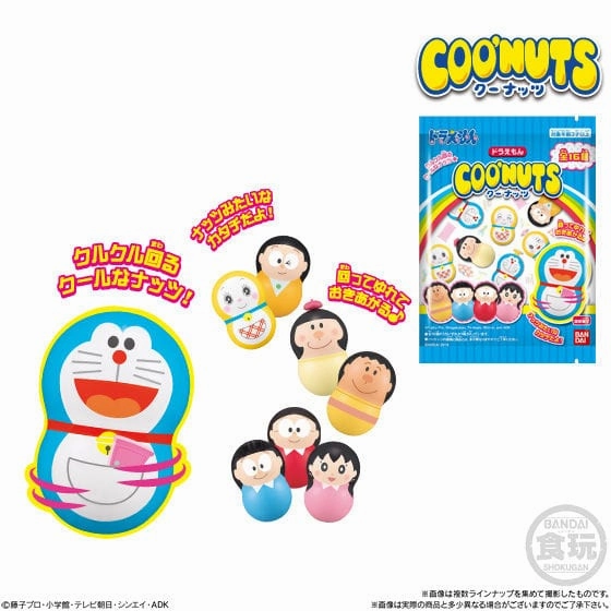 Premium Hero sustainable product COO'NUTS DORAEMON