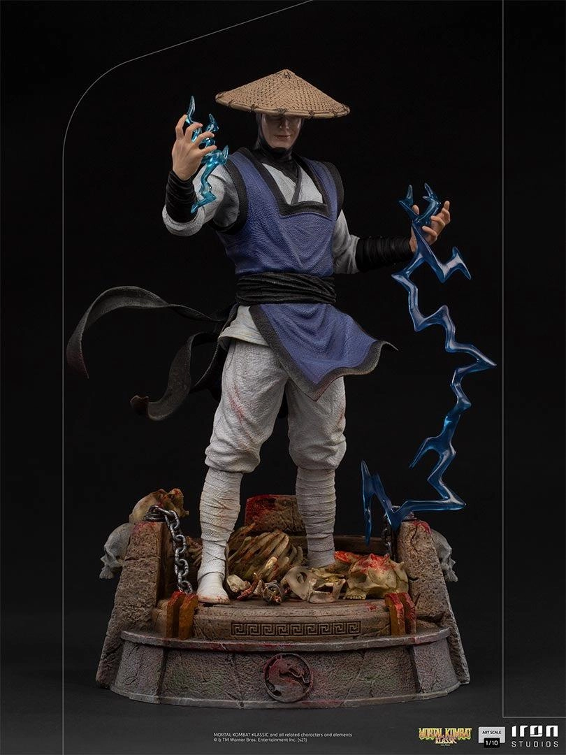 Mortal Kombat Raiden Art Scale 1/10 Vinyl Model