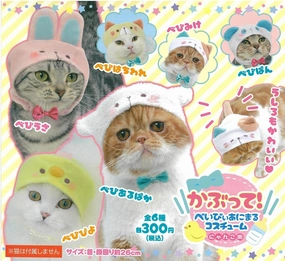 CP0100 - Kabutte! Baby Animal Costume for Cat - Complete Set Graduation Gift Art Toy