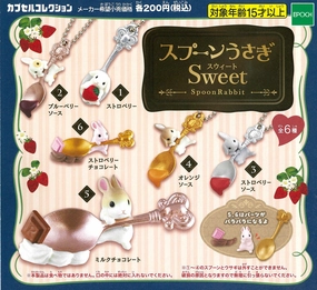 Leisure Activity National Symbol CP0250 - Spoon Rabbit Sweet - Complete Set