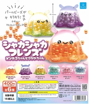 Vintage Model Robot Toy CP2136 Shakashaka Friends Mendako-chan & Kurage-chan