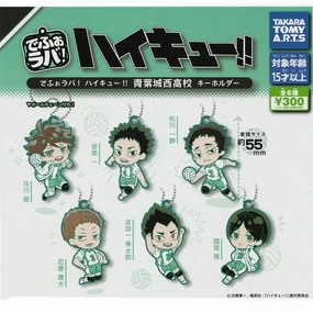 CP2958 Defo mule ! Haikyuu ! ! Aoba Josai High School Keychain People's Choice