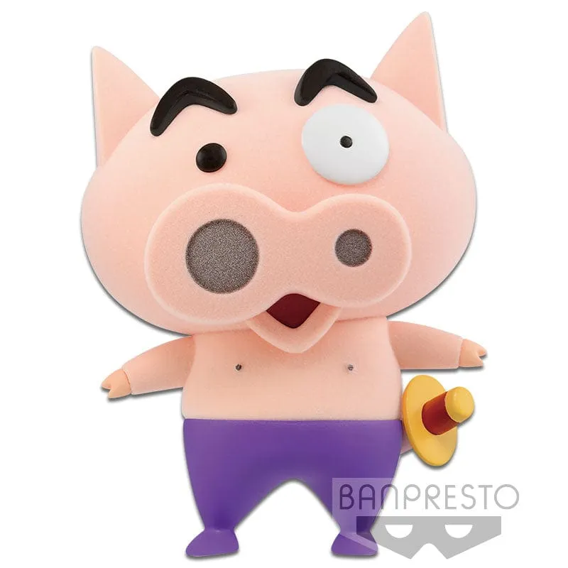 CRAYON SHINCHAN FLUFFY PUFFY BURIBURI ZAEMON VERSION B Personal Treasure Global Citizen