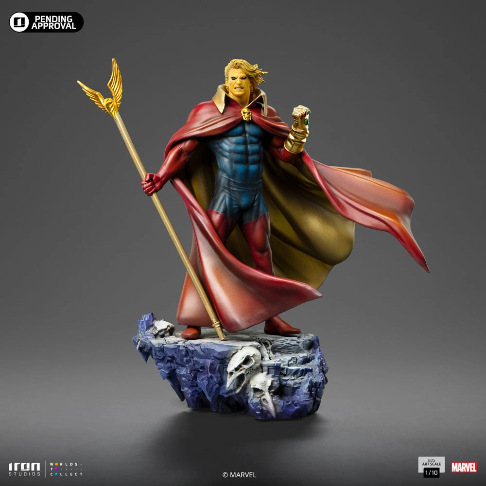 Miniature Piece Infinity Gauntlet Diorama - Adam Warlock Art Scale 1/10