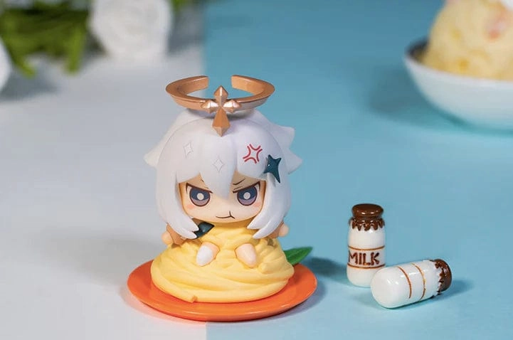 Paimon Gourmet Food Blind Box Realistic Model