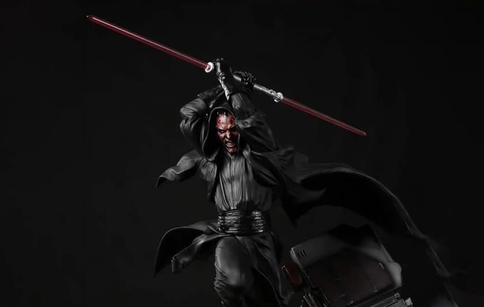 Darth Maul 1/4 Scale Statue PVC Item Miniature Art