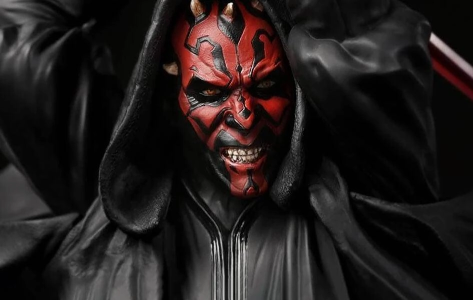Antihero Model Polymer Clay Darth Maul 1/4 Scale Statue