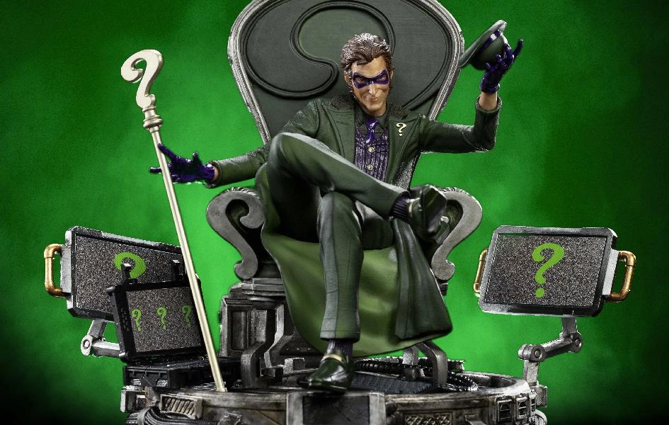 Miniature Toy DC Comics Series 7 - The Riddler Deluxe Art Scale 1/10