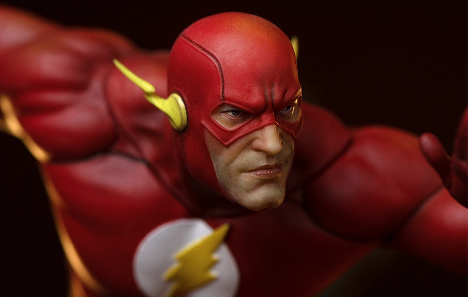 DC Comics Series #9 - Flash Unleashed Art Scale 1/10 Home Office
