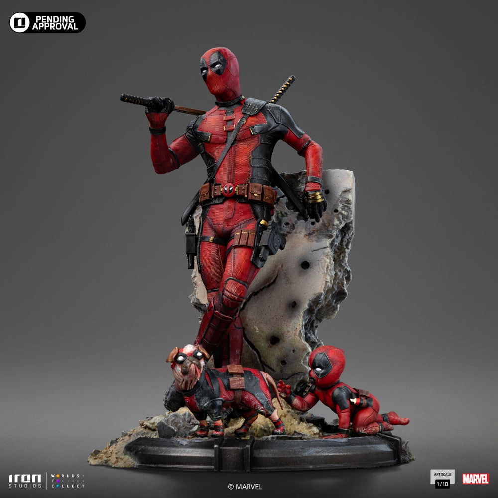 Deadpool & Wolverine - Deadpool Art Scale 1/10 Celebrity endorsed