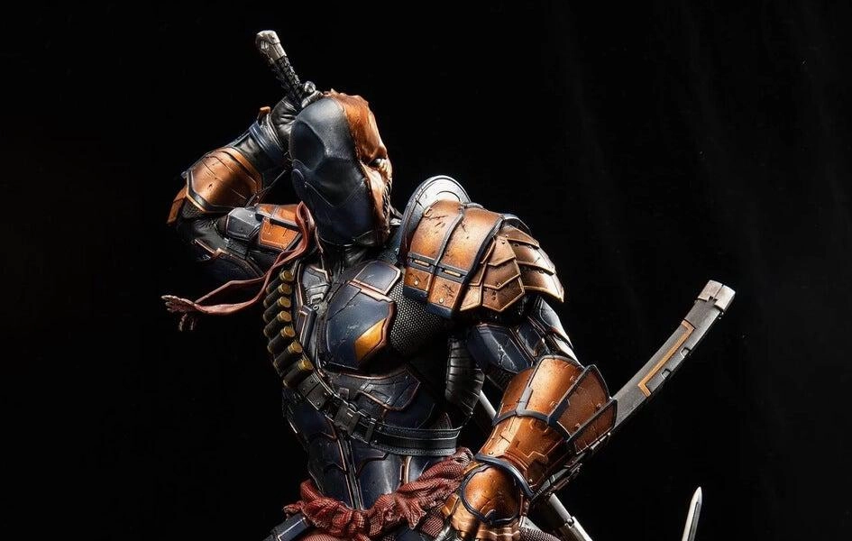 Gaming Art Fantasy Collectible Deathstroke Samurai 1/4 Scale Statue