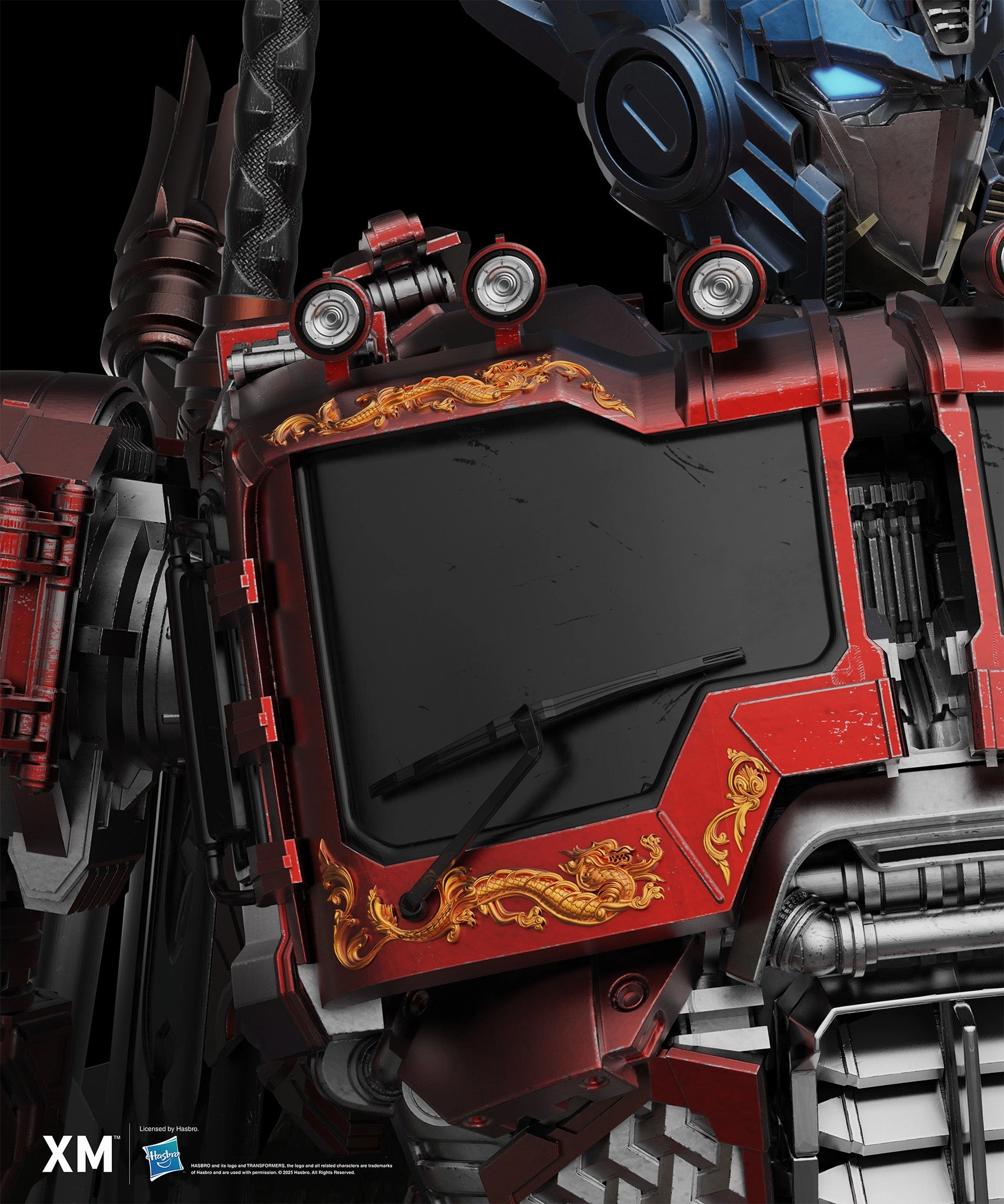 Transformers - Optimus Prime - Azure Dragon (Regular) 1/10 Scale Statue Cute Collectible