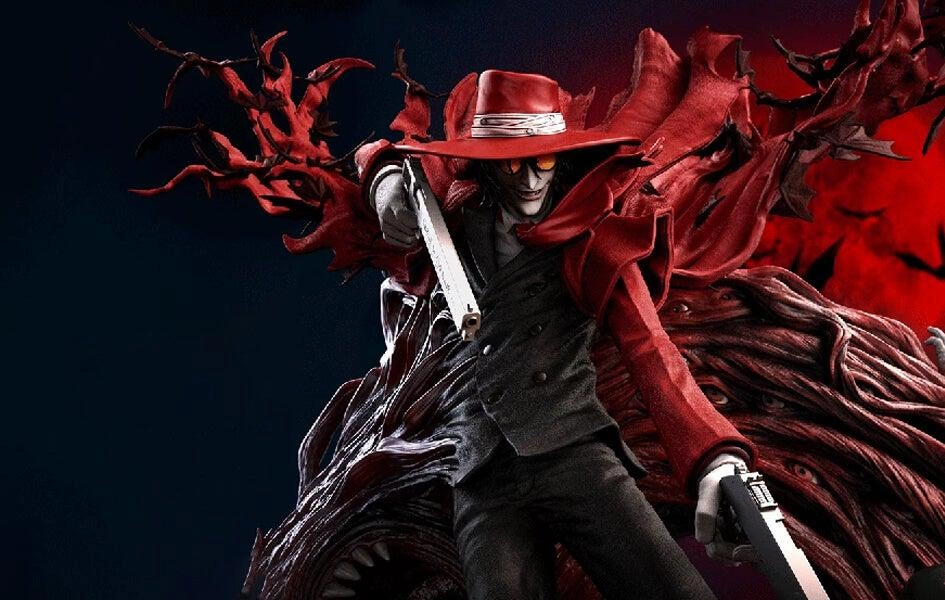 Hellsing Ultimate Elite Exclusive Alucard 1/4 Scale Statue by Figurama Realistic Art