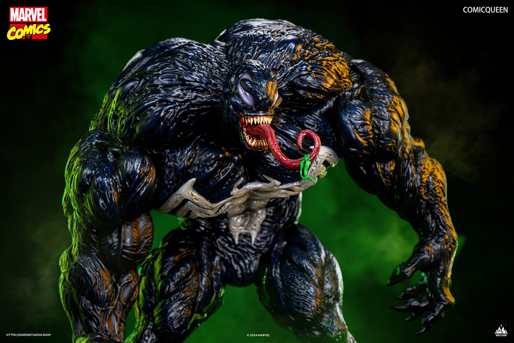 Spider-Man vs. Venom (Regular) Comicqueen 1/4 Scale Statue Street Art Chibi Item