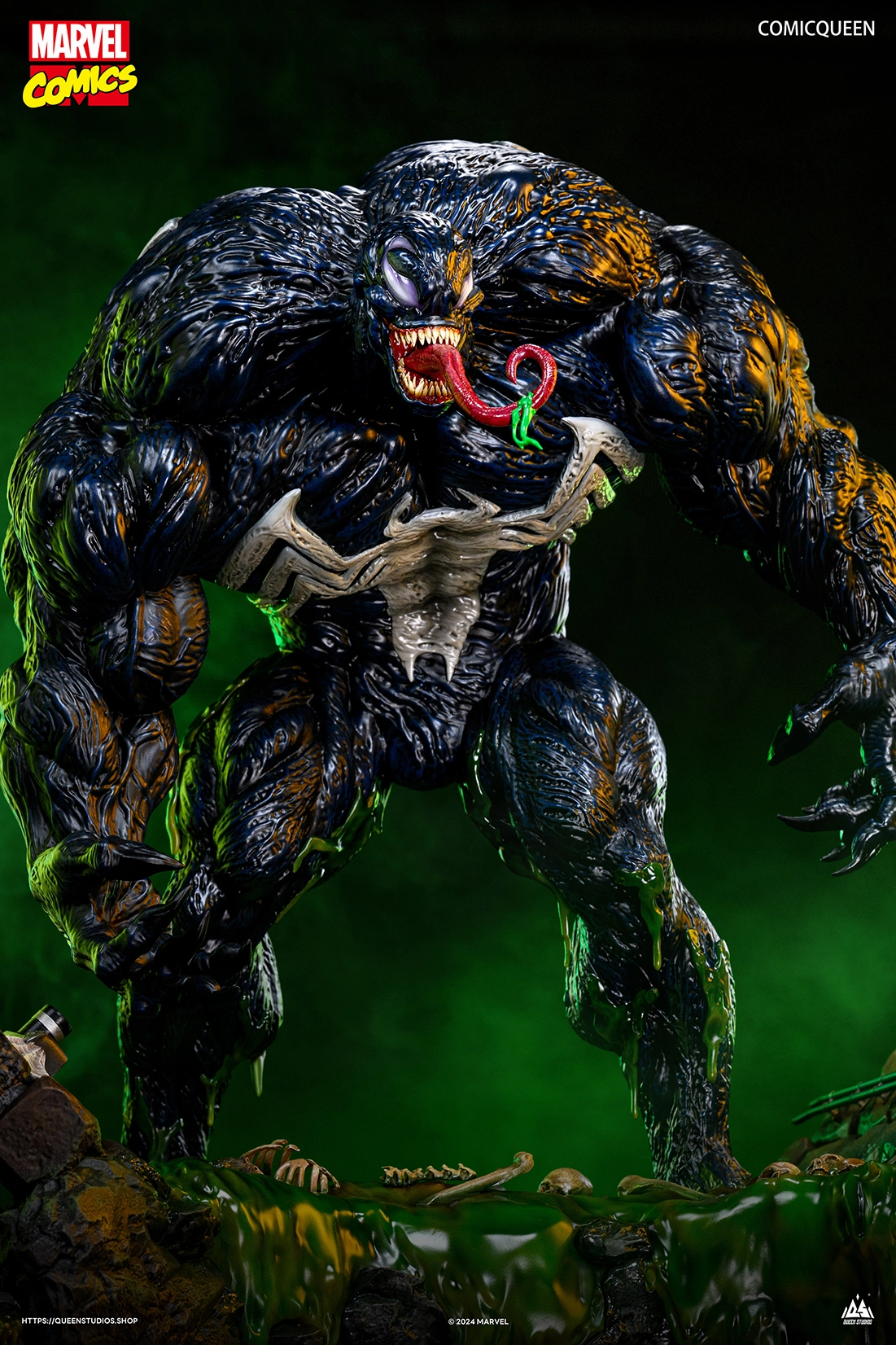 Gamer Setup Spider-Man vs. Venom (Regular) Comicqueen 1/4 Scale Statue