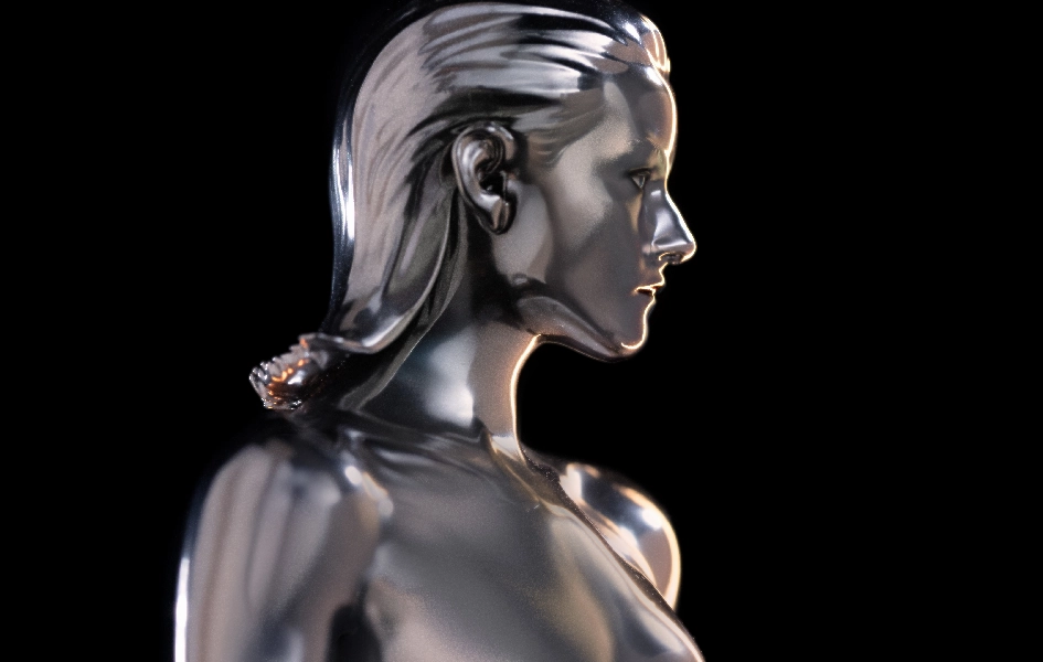 Marvel Hero The Fantastic Four: First Steps - Silver Surfer Art Scale 1/10