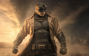 Zack Snyder's Justice League - Knightmare Batman Art Scale 1/10 Posable Model